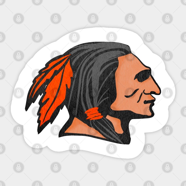 Chiefs of the West Sticker by Mara Bun